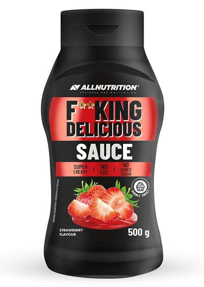 Allnutrition Health Foods Fitking Delicious Sauce, Strawberry - 500 grams