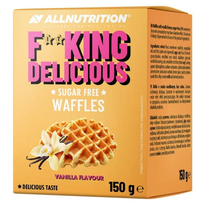 Allnutrition Health Foods Fitking Delicious Waffles, Vanilla Flavour - 150 grams