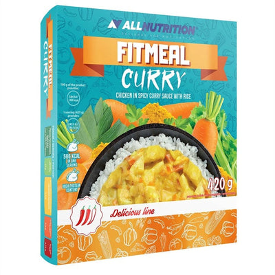 Allnutrition Health Foods Fitmeal, Curry - 420 grams