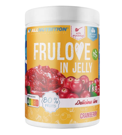 Allnutrition Health Foods Frulove In Jelly, Cranberry - 1000 grams