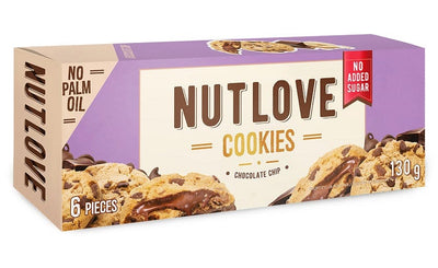 Allnutrition Health Foods Nutlove Cookies, Chocolate Chip - 6 cookies