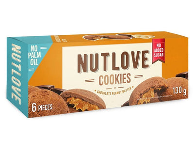 Allnutrition Health Foods Nutlove Cookies, Chocolate Peanut Butter - 6 cookies
