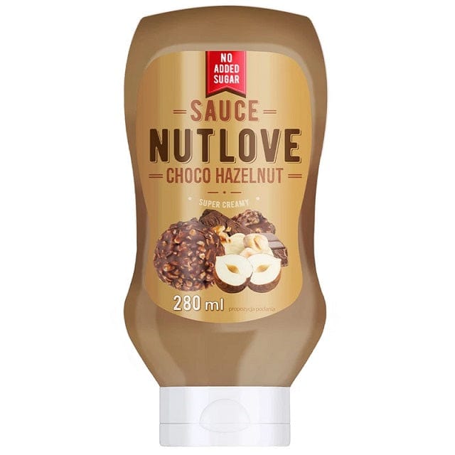 Allnutrition Health Foods Nutlove Sauce, Choco Hazelnut - 280ml