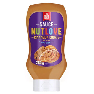 Allnutrition Health Foods Nutlove Sauce, Cinnamon Cookie - 280 ml.