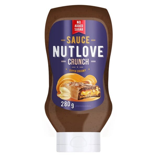 Allnutrition Health Foods Nutlove Sauce, Crunch - 280ml