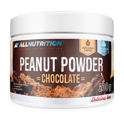 Allnutrition Health Foods Peanut Powder, Chocolate - 200 grams