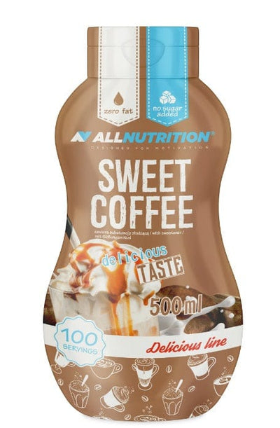 Allnutrition Health Foods Sweet Sauce, Sweet Coffee - 500 ml.