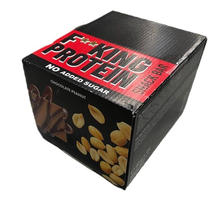 Allnutrition Nootropics & Supplements Fitking Protein Snack Bar, Chocolate Peanut - 24 x 40g