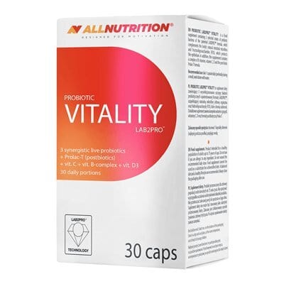 Allnutrition Nootropics & Supplements Probiotic Vitality - 30 caps