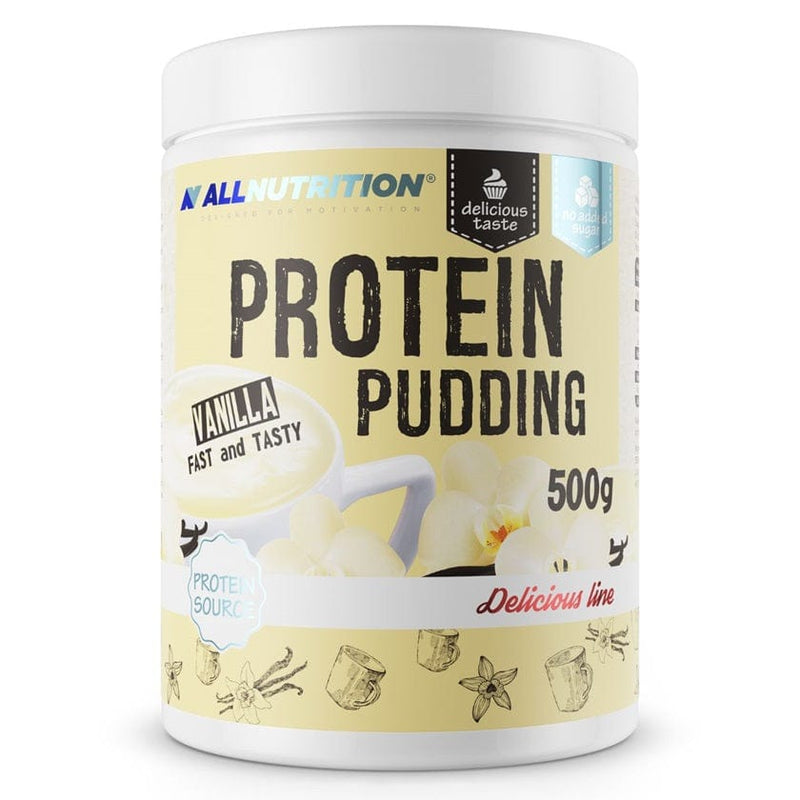 Allnutrition Nootropics & Supplements Protein Pudding, Vanilla - 500g