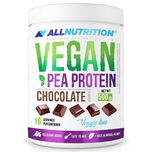 Allnutrition Protein Vegan Pea Protein, Chocolate - 500 grams