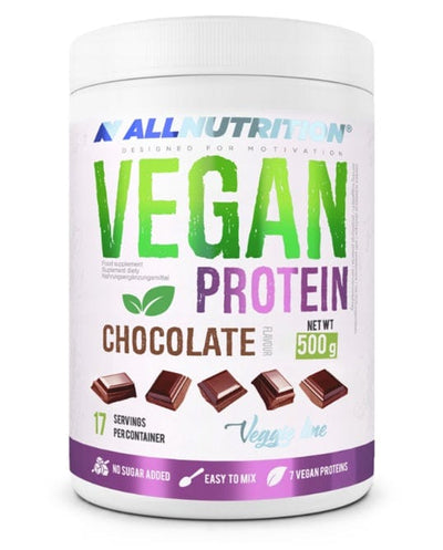 Allnutrition Protein Vegan Protein, Chocolate - 500 grams