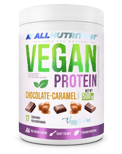 Allnutrition Protein Vegan Protein, Chocolate Caramel - 500 grams