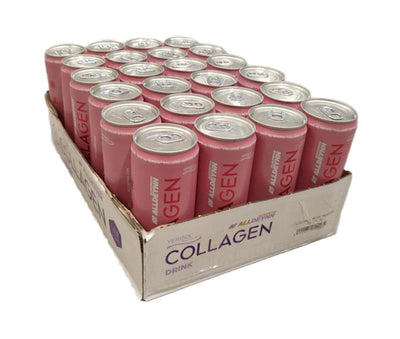 Allnutrition Supplements AllDeynn Collagen Drink, Peachini - 24 x 330 ml.