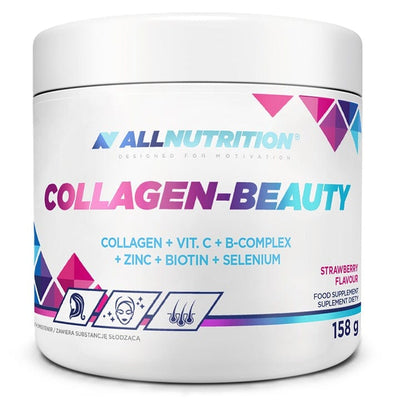 Allnutrition Supplements Collagen-Beauty, Strawberry - 158 grams