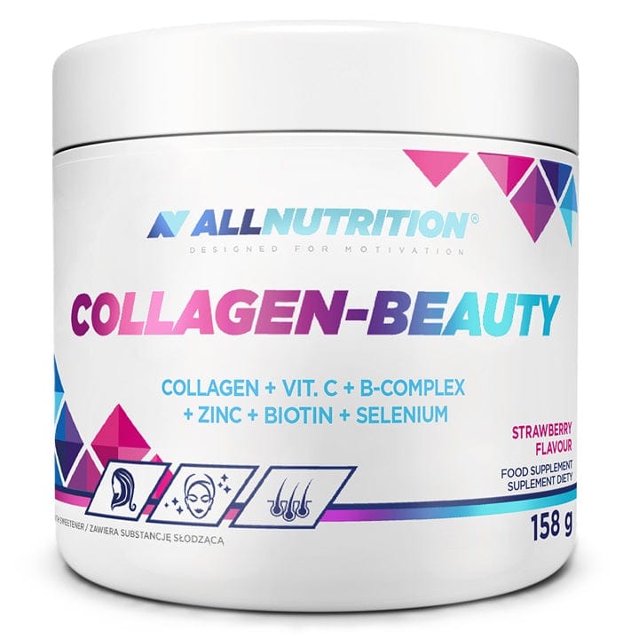 Allnutrition Supplements Collagen-Beauty, Strawberry - 158 grams