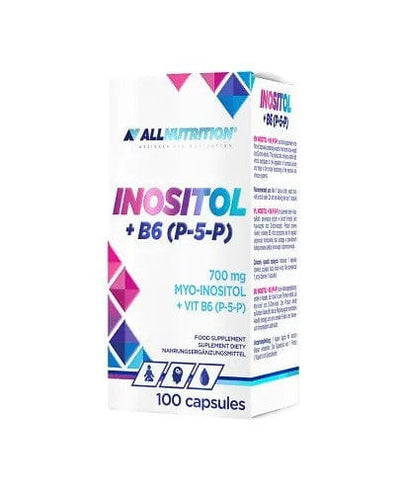 Allnutrition Vitamins & Minerals Inositol + B6 (P-5-P) - 100 caps