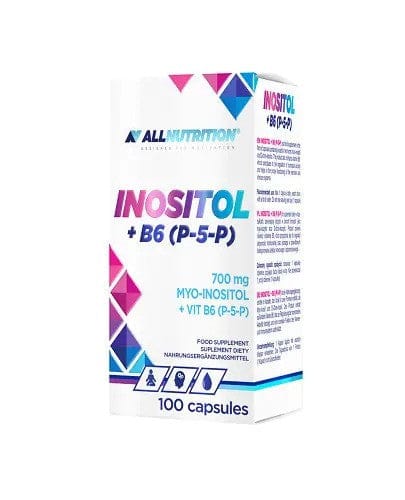 Allnutrition Vitamins & Minerals Inositol + B6 (P-5-P) - 100 caps