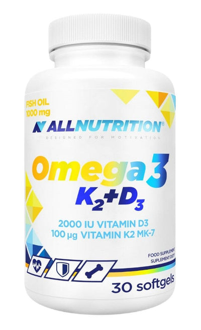 Allnutrition Vitamins & Minerals Omega 3, K2+D3 - 30 softgels