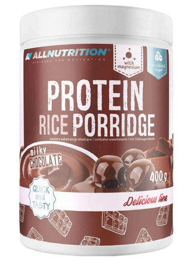 Allnutrition Vitamins & Minerals Protein Rice Porridge, Milky Chocolate - 400 grams
