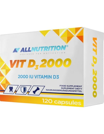 Allnutrition Vitamins & Minerals Vit D3 2000, 2000 IU - 120 caps