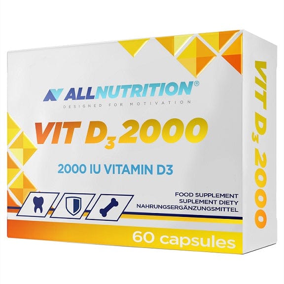 Allnutrition Vitamins & Minerals Vit D3 2000, 2000 IU - 60 caps