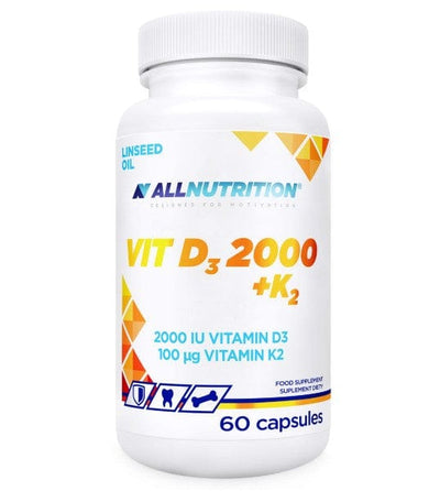 Allnutrition Vitamins & Minerals Vit D3 2000 + K2 - 60 caps