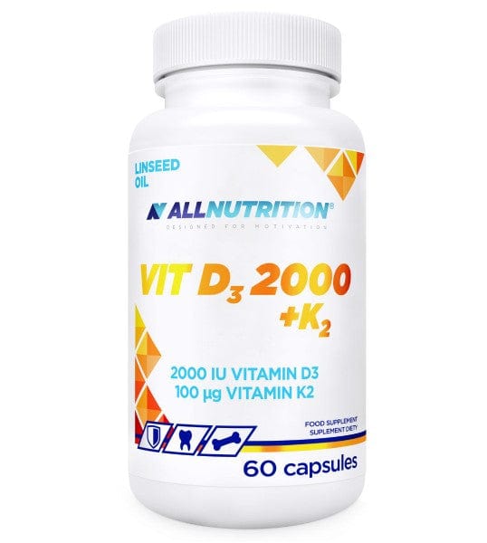 Allnutrition Vitamins & Minerals Vit D3 2000 + K2 - 60 caps