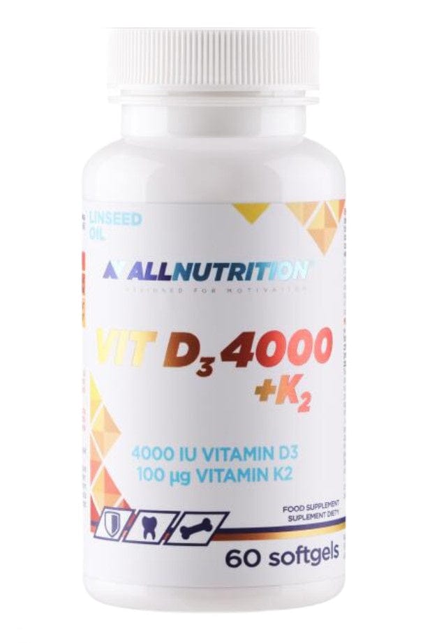 Allnutrition Vitamins & Minerals Vit D3 4000 + K2 - 60 softgels