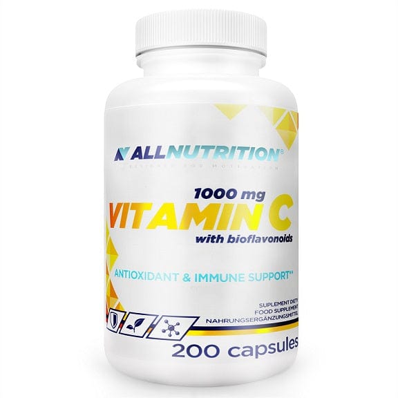 Allnutrition Vitamins & Minerals Vitamin C with Bioflavonoids, 1000mg - 200 caps