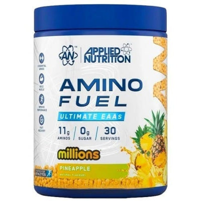 Applied Nutrition Amino Acids and BCAAs Amino Fuel, Millions Pineapple - 390 grams