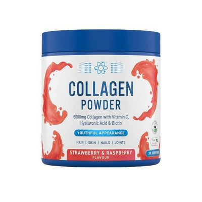 Applied Nutrition Collagen Powder, Strawberry & Raspberry - 165g