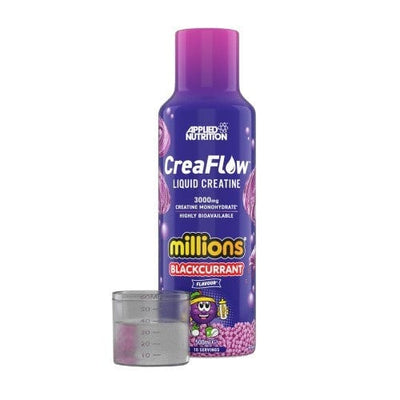 Applied Nutrition Creatine Supplements CreaFlow Liquid Creatine, Millions Blackcurrant - 500 ml.
