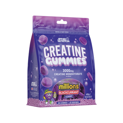Applied Nutrition Creatine Supplements Creatine Gummies, Millions Blackcurrant - 80 gummies