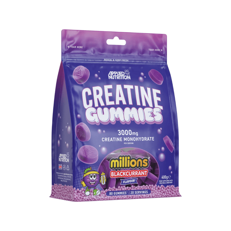 Applied Nutrition Creatine Supplements Creatine Gummies, Millions Blackcurrant - 80 gummies