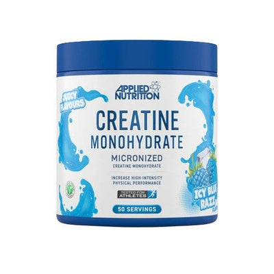 Applied Nutrition Creatine Supplements Creatine Monohydrate, Icy Blue Razz - 250 grams