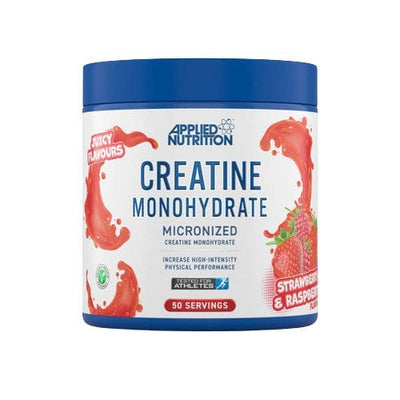 Applied Nutrition Creatine Supplements Creatine Monohydrate, Strawberry & Raspberry - 250 grams