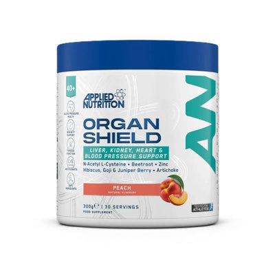 Applied Nutrition Health and Wellbeing Agewell 40+ Organ Shield, Peach - 300 grams