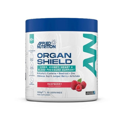 Applied Nutrition Health and Wellbeing Agewell 40+ Organ Shield, Raspberry - 300 grams