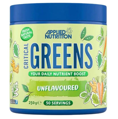 Applied Nutrition Health and Wellbeing Critical Greens, Unflavoured - 250 grams