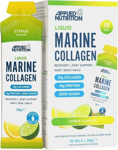 Applied Nutrition Joint Support Liquid Marine Collagen, Citrus - 10 x 30g