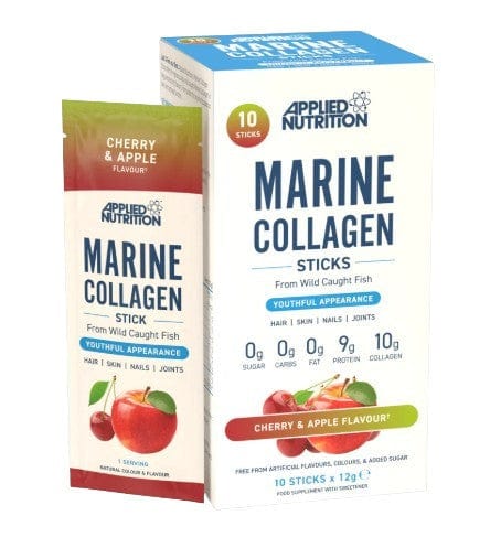 Applied Nutrition Joint Support Marine Collagen Sticks, Cherry & Apple - 10 x 12g