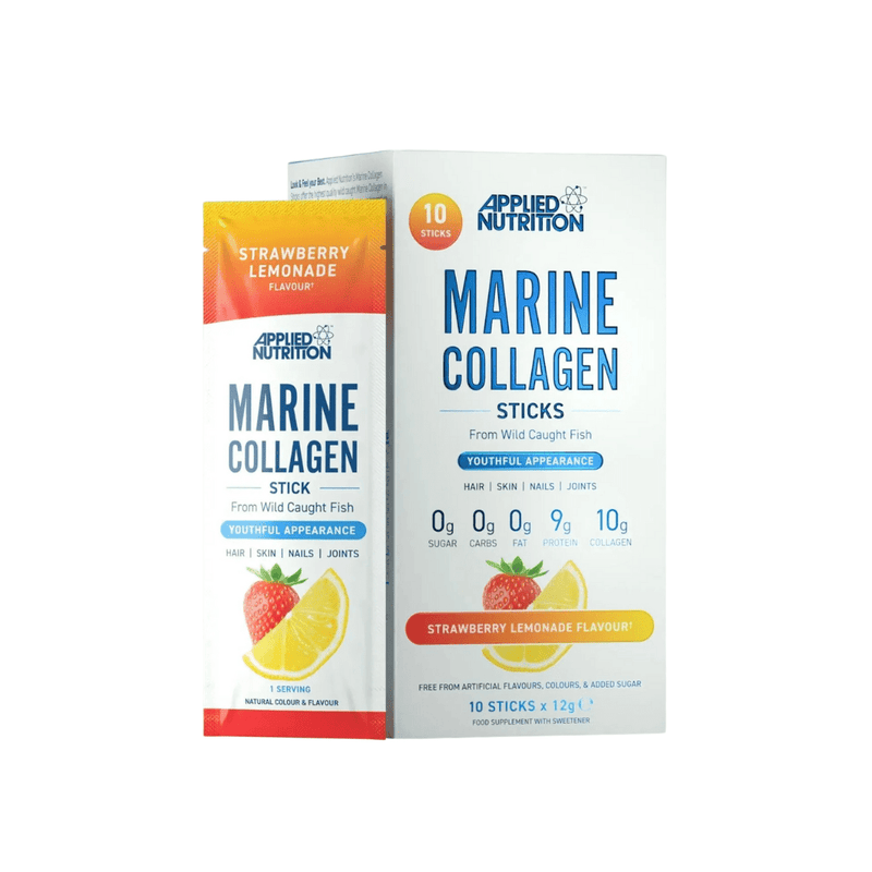 Applied Nutrition Joint Support Marine Collagen Sticks, Strawberry Lemonade - 10 x 12g