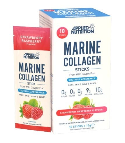 Applied Nutrition Joint Support Marine Collagen Sticks, Strawberry Raspberry - 10 x 12g