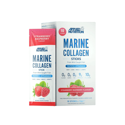 Applied Nutrition Joint Support Marine Collagen Sticks, Strawberry Raspberry - 10 x 12g