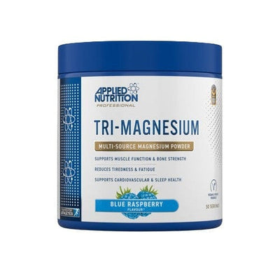 Applied Nutrition Nootropics & Supplements Tri-Magnesium, Blue Raspberry - 200g