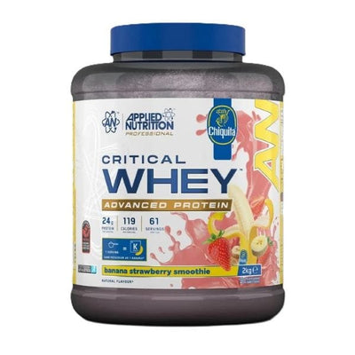 Applied Nutrition Protein Critical Whey, Banana Strawberry Smoothie - 2000 grams