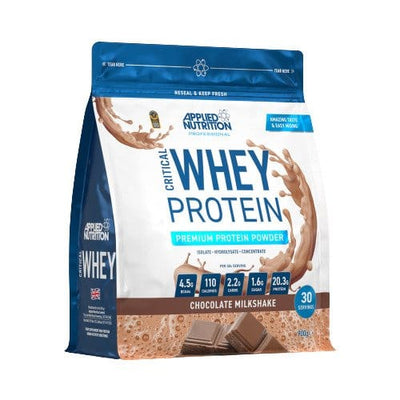 Applied Nutrition Protein Critical Whey, Chocolate Milkshake - 900 grams