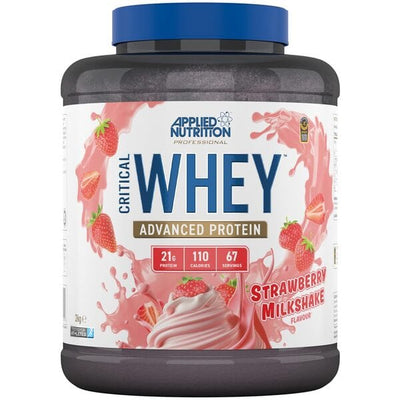 Applied Nutrition Protein Critical Whey, Strawberry Milkshake - 2000 grams