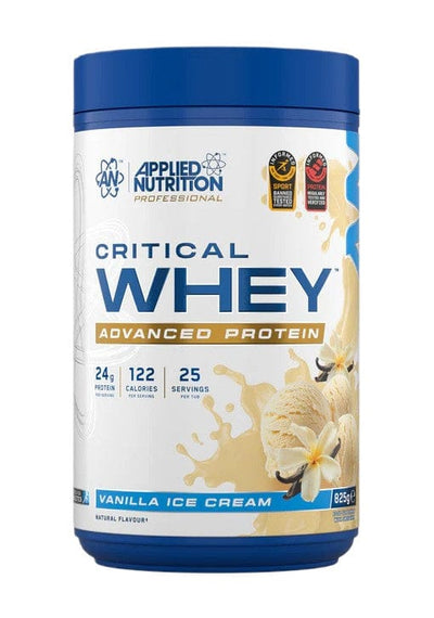 Applied Nutrition Protein Critical Whey, Vanilla Ice Cream - 825 grams